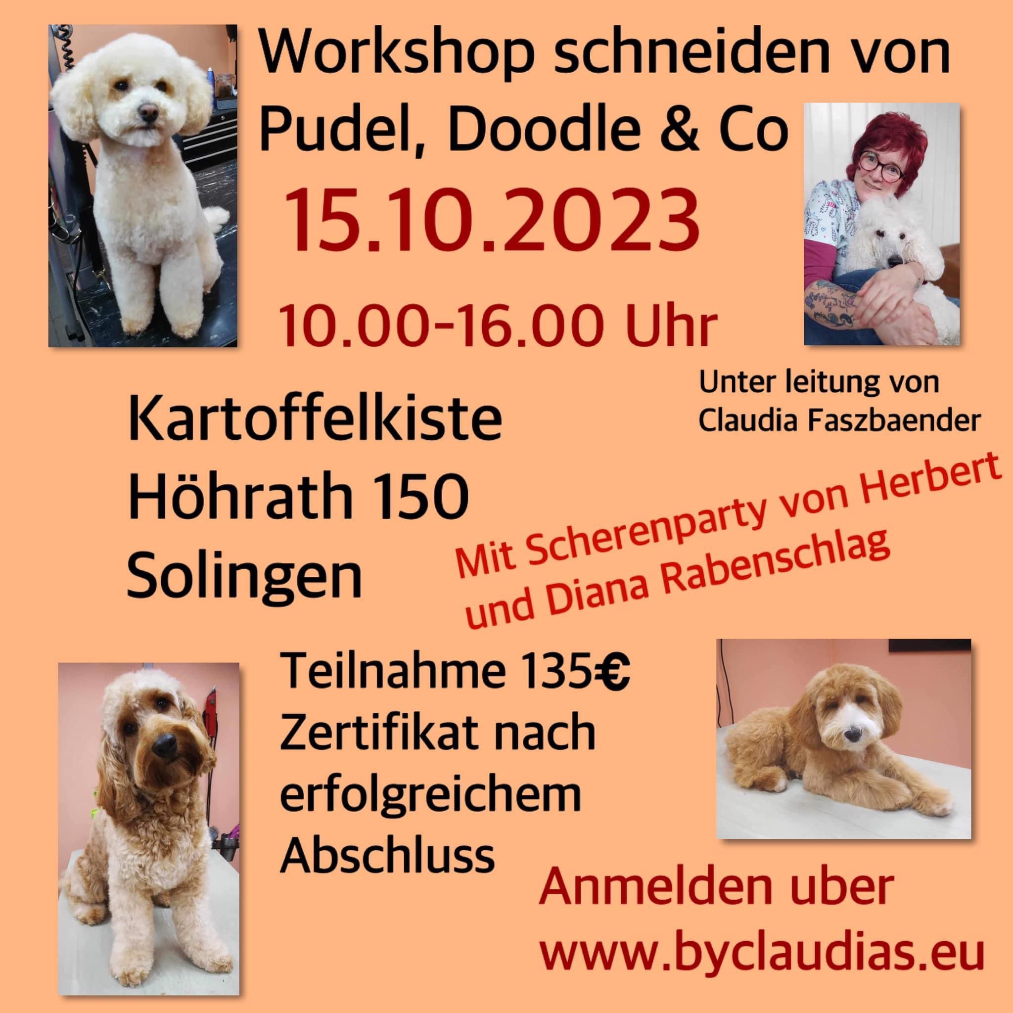 Workshop - 15.10.23 in Solingen Burg - Höhrath.