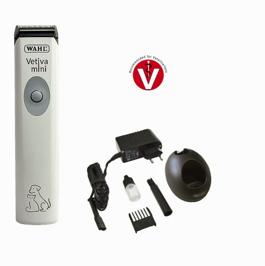 Wahl Vetiva Mini Akkuschermaschine - Li-Ion Netz - Akku Schermaschine für Detailarbeiten