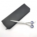 Tierschere Raven Tendenz 20cm mit gekröpften Griffen und Etui - 81 Gramm