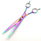 Hundeschere - 8 Zoll - Raven Purple Color - 79 gramm