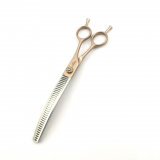 Modelierschere stark gebogen - Teflonbeschichtete Griffe - 6,5 Zoll