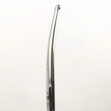 Gebogene Pudelschere mit Knopf - dr-raven poodle swing in 7,5 Zoll - rostfrei