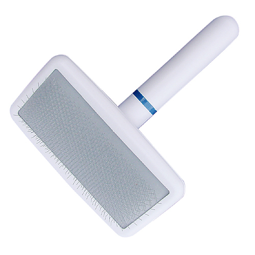 DoggyMan - Slickerbrush - medium - blauer Ring