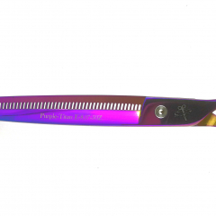 Modelierschere Titan E8.0 - 8 Zoll mit 50 Zähnen - Purple Titan