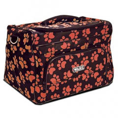 Wahl Tasche mit rotem Pfoten-Design - ca L40 x B25 x H27 cm